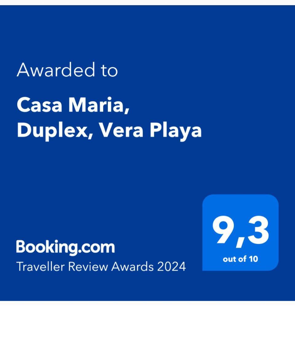Casa Maria, Duplex, Vera Playa Exterior foto
